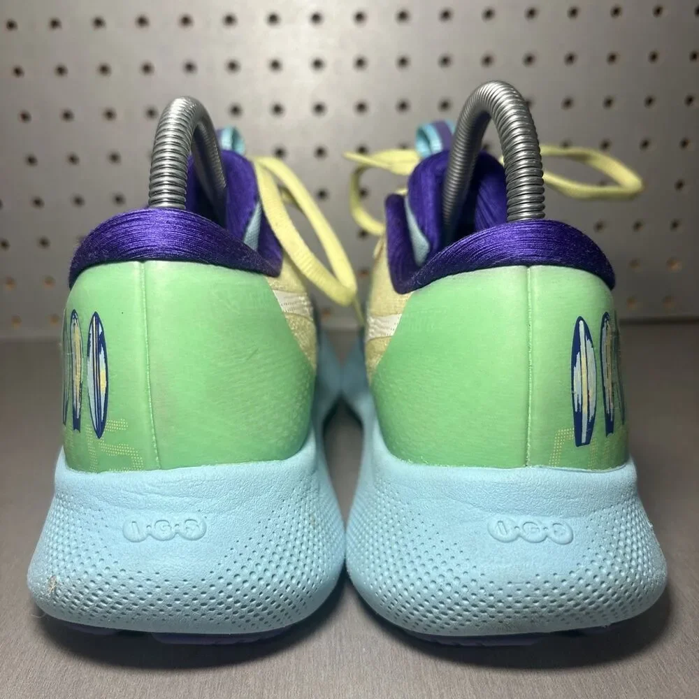 ASICS Gel-Nimbus Lite 2 LAM Womens Sz 8 Blue Green Multi Running Shoes 1012B120 - Picture 4 of 16